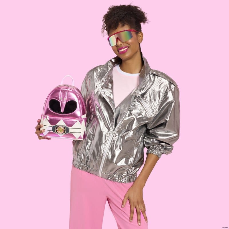 Hasbro by Loungefly Mini Backpack Pink Ranger Loungefly