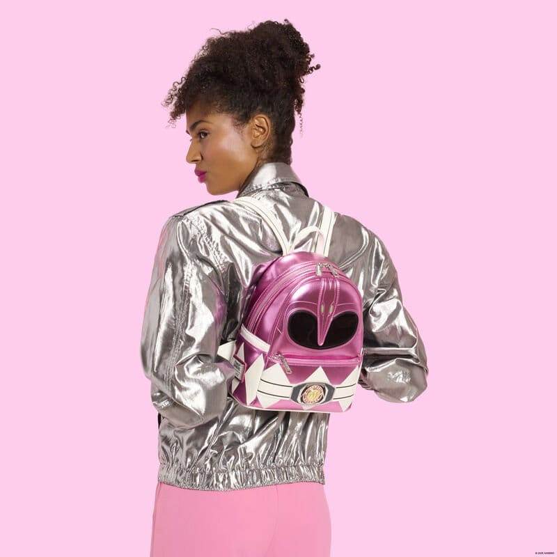 Hasbro by Loungefly Mini Backpack Pink Ranger Loungefly