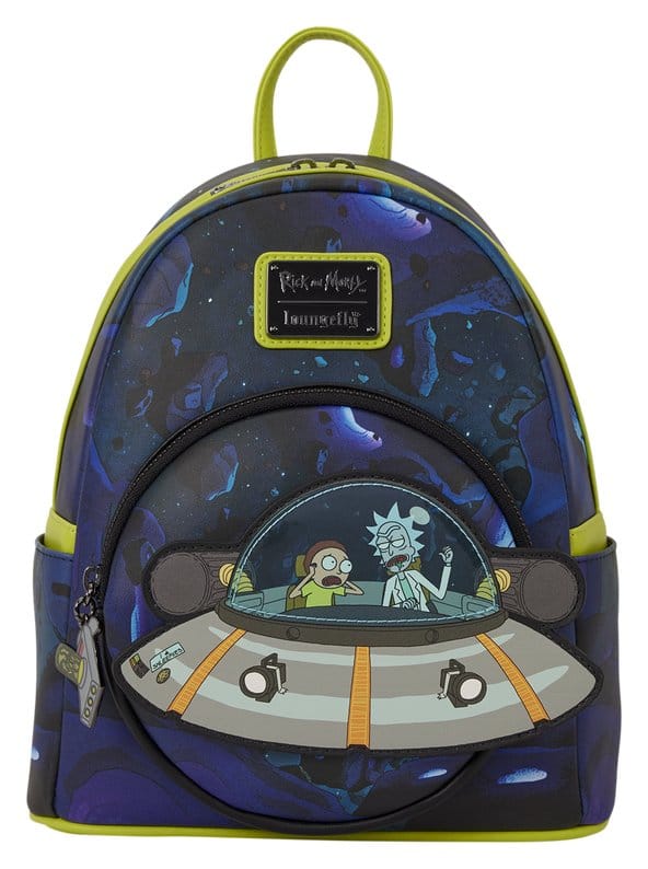Cartoon Network by Loungefly Mini Backpack Rick and Morty Space Cruiser Loungefly