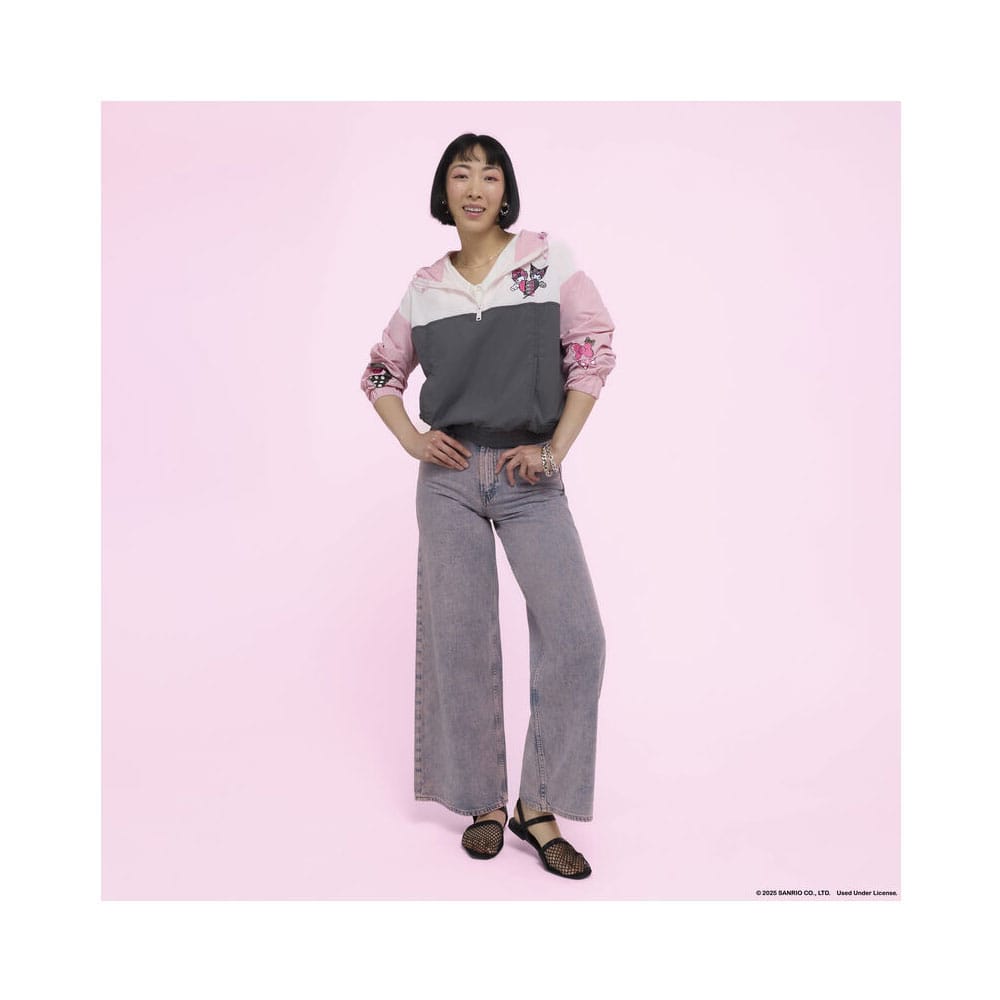 Sanrio by Loungefly Windbreaker Jacket My Melody and Kuromi Size XL Loungefly