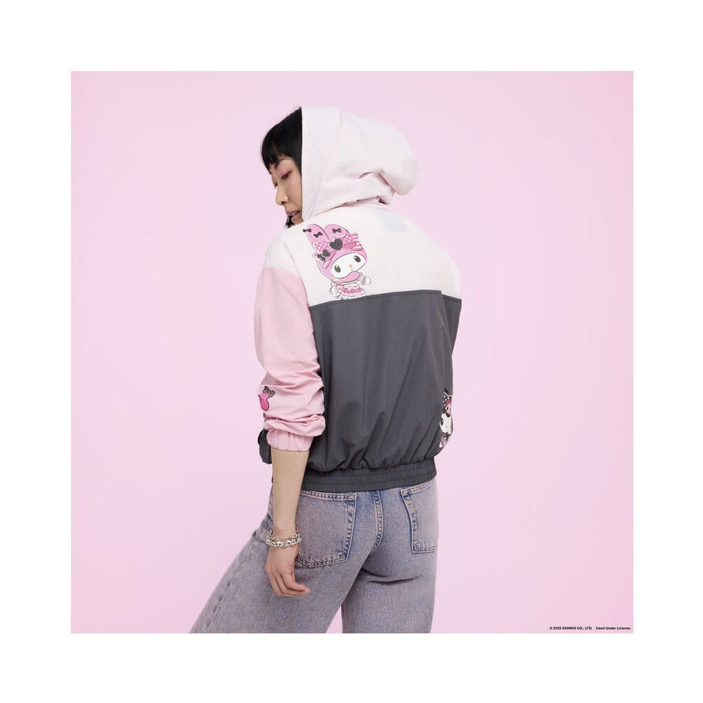 Sanrio by Loungefly Windbreaker Jacket My Melody and Kuromi Size XL Loungefly