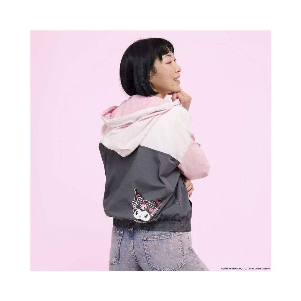 Sanrio by Loungefly Windbreaker Jacket My Melody and Kuromi Size XL Loungefly