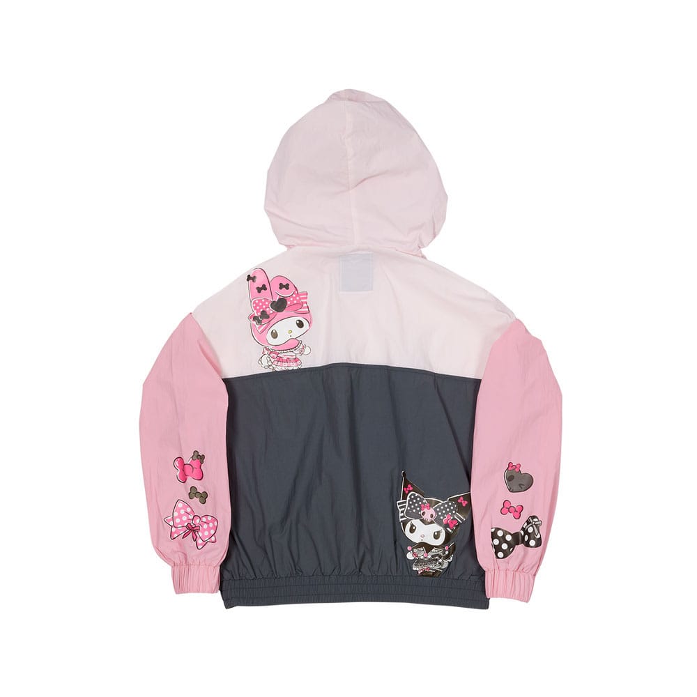 Sanrio by Loungefly Windbreaker Jacket My Melody and Kuromi Size XL Loungefly