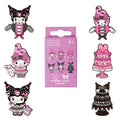 Paramount by Loungefly Enamel Pins Blind Box My Melody and Kuromi Pink and Black Assortment 12 Loungefly