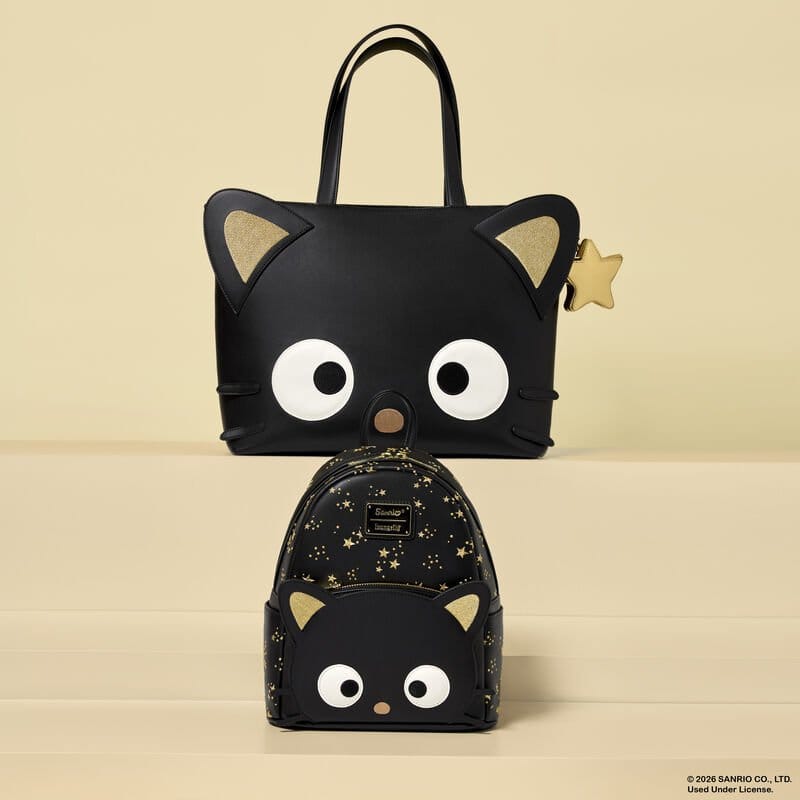 Sanrio Chococat Stars Tote Crossbody Bag with Coin Bag Loungefly