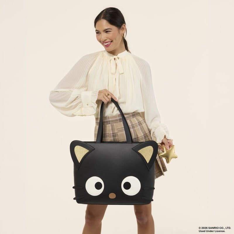 Sanrio Chococat Stars Tote Crossbody Bag with Coin Bag Loungefly