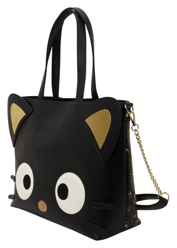 Sanrio Chococat Stars Tote Crossbody Bag with Coin Bag Loungefly