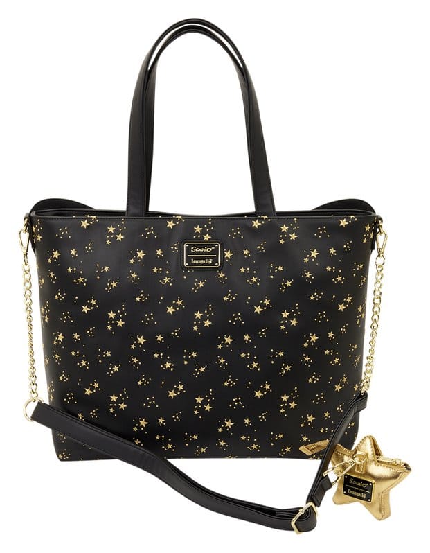 Sanrio Chococat Stars Tote Crossbody Bag with Coin Bag Loungefly