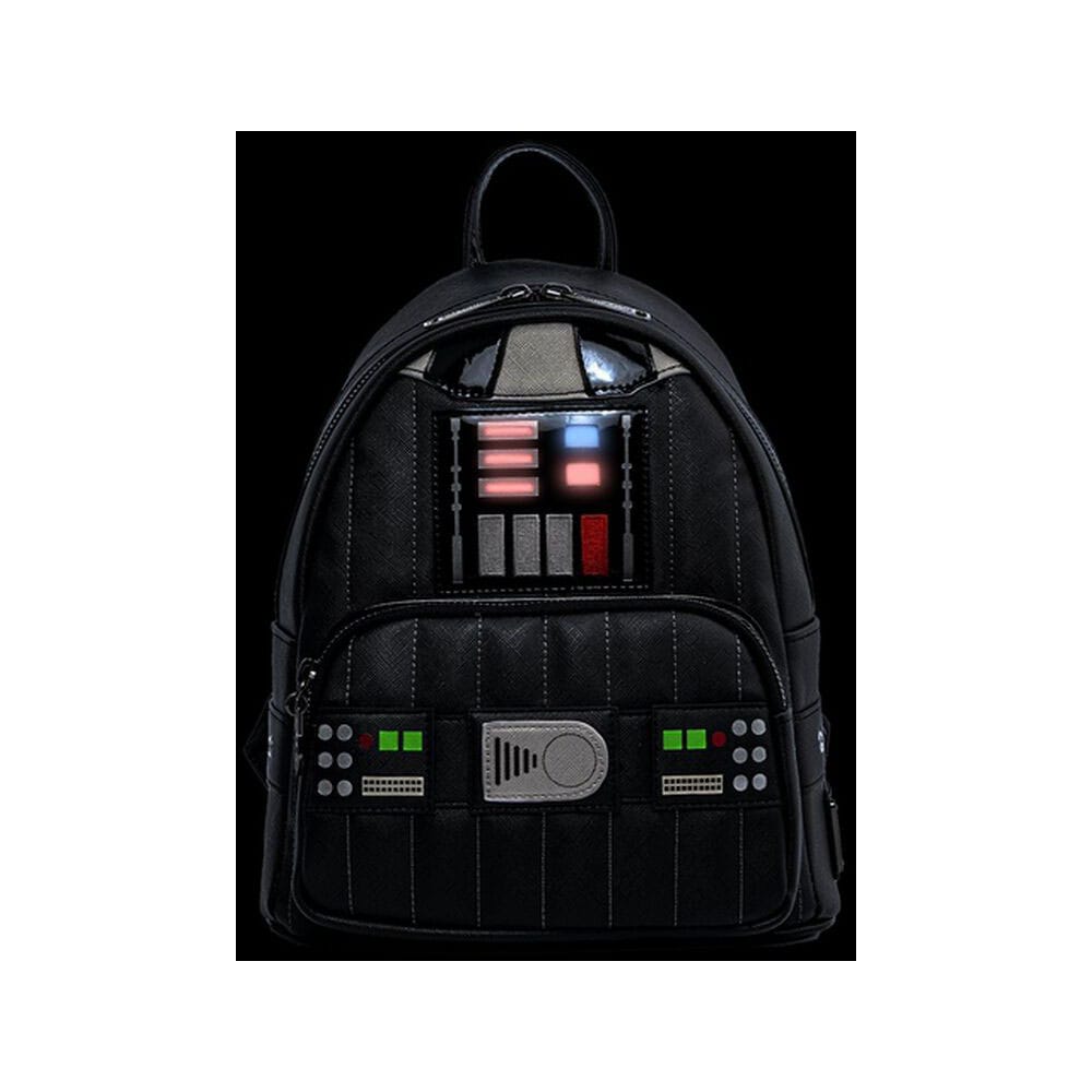Star Wars by Loungefly Backpack Mini Darth Vader Light up Cosplay Loungefly