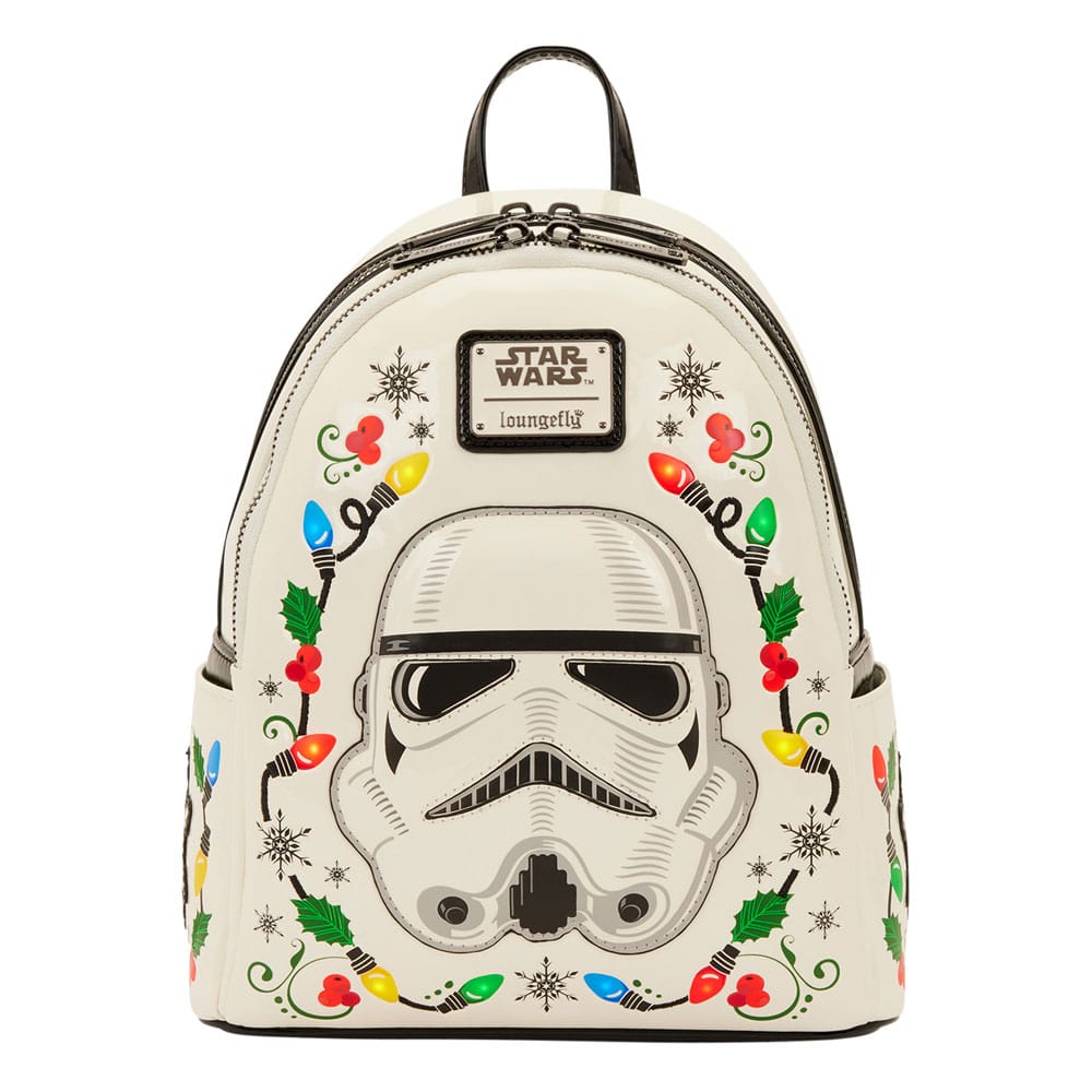 Star Wars by Loungefly Mini Backpack Stormtrooper Holiday Loungefly
