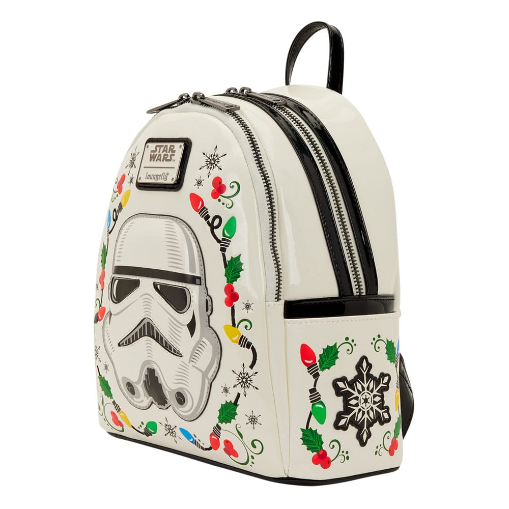 Star Wars by Loungefly Mini Backpack Stormtrooper Holiday Loungefly