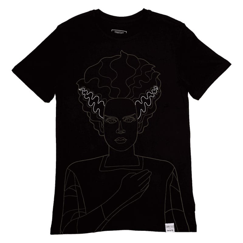 Universal Monsters by Loungefly Tee T Shirt Unisex Bride of Frankenstein Size M Loungefly
