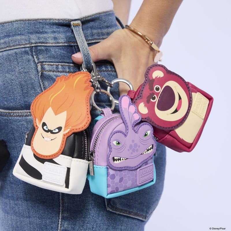 Disney Pixar Rivals by Loungefly Bag Charm Mystery Box Display 15 Loungefly