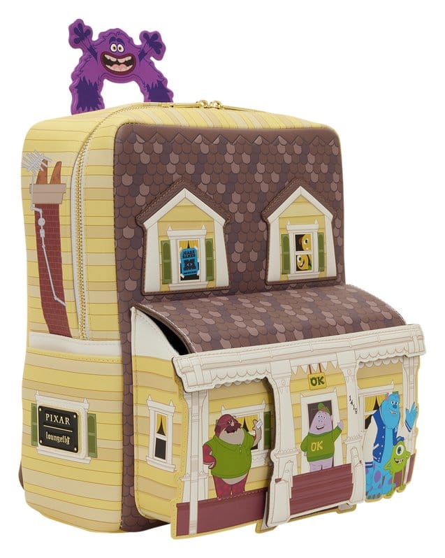 Monsters University Oozma Kappa House Figural Mini Backpack Loungefly