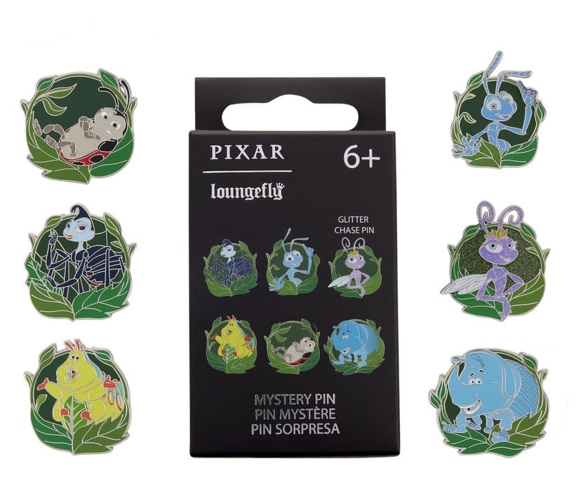 A Bug's Life by Loungefly Enamel Pins Blind Display 12 Loungefly
