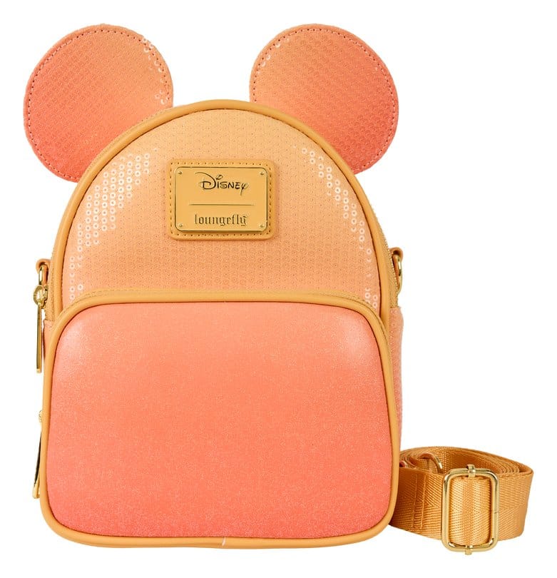 Disney by Loungefly Backpack and Tote Bag Mickey Mouse Glitter Loungefly