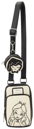 Alice in Wonderland Sling Crossbody Bag Loungefly