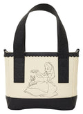 Alice in Wonderland Mini Tote Crossbody Bag Loungefly