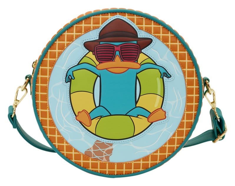 Phineas & Ferb Perry the Platypus Pool Crossbody Bag Loungefly