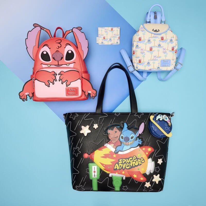 Lilo & Stitch by Loungefly Canvas Tote Bag Space Adventure Loungefly