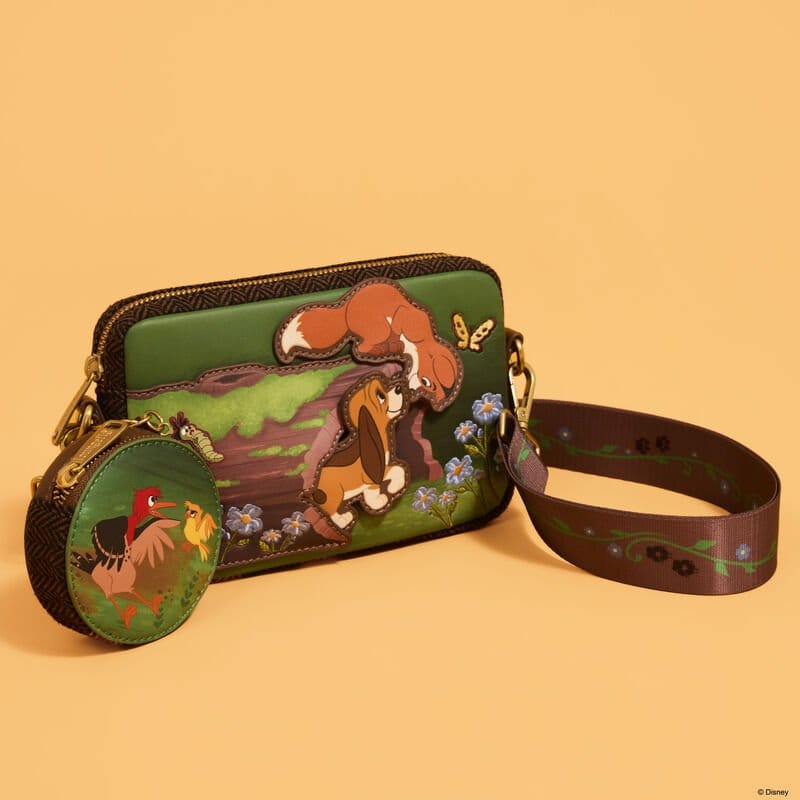 The Fox and the Hound by Loungefly Canvas Tote Bag Tod & Vixey Loungefly