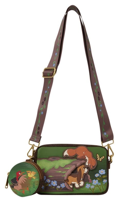 The Fox and the Hound by Loungefly Canvas Tote Bag Tod & Vixey Loungefly