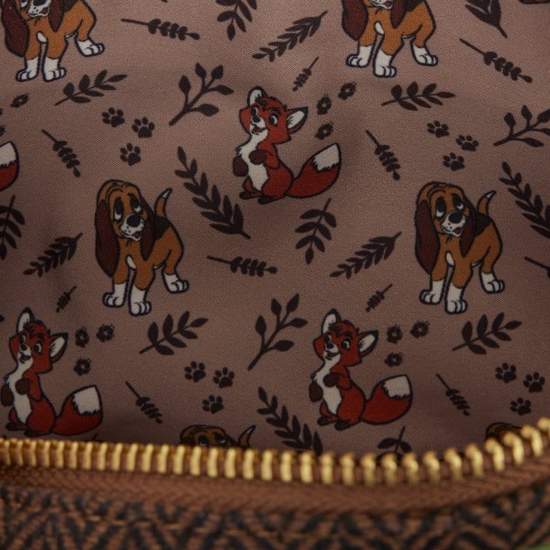 The Fox and the Hound by Loungefly Canvas Tote Bag Tod & Vixey Loungefly