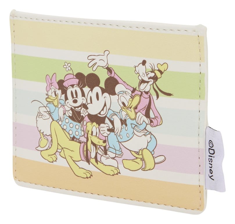 Disney by Loungefly Cardholder Mickey and Friends Rainbow Stripes Loungefly