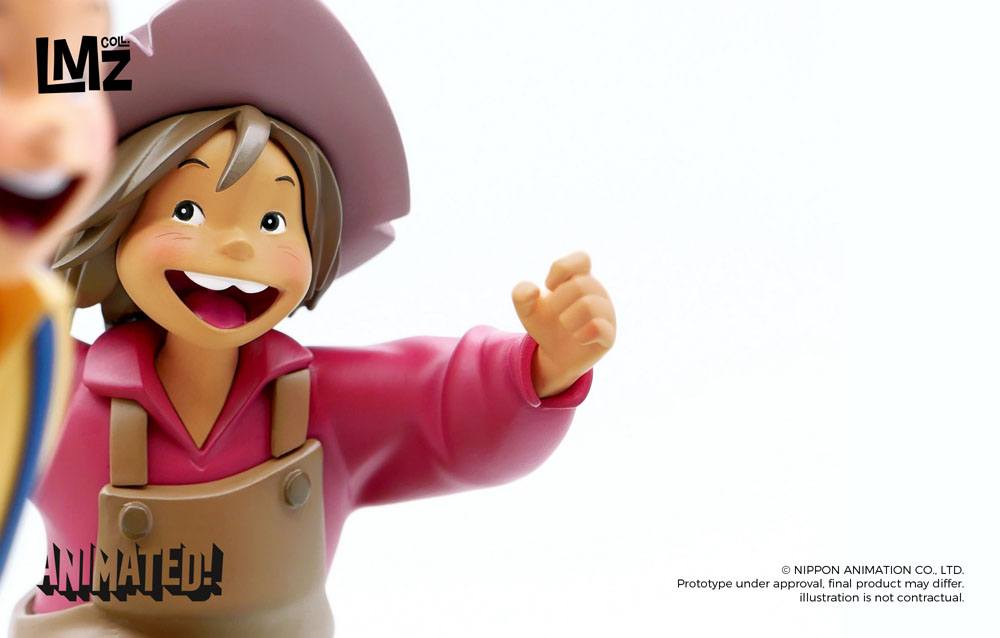 The Adventures of Tom Sawyer Animated! Statue Tom Huck & Becky LMZ Collectibles