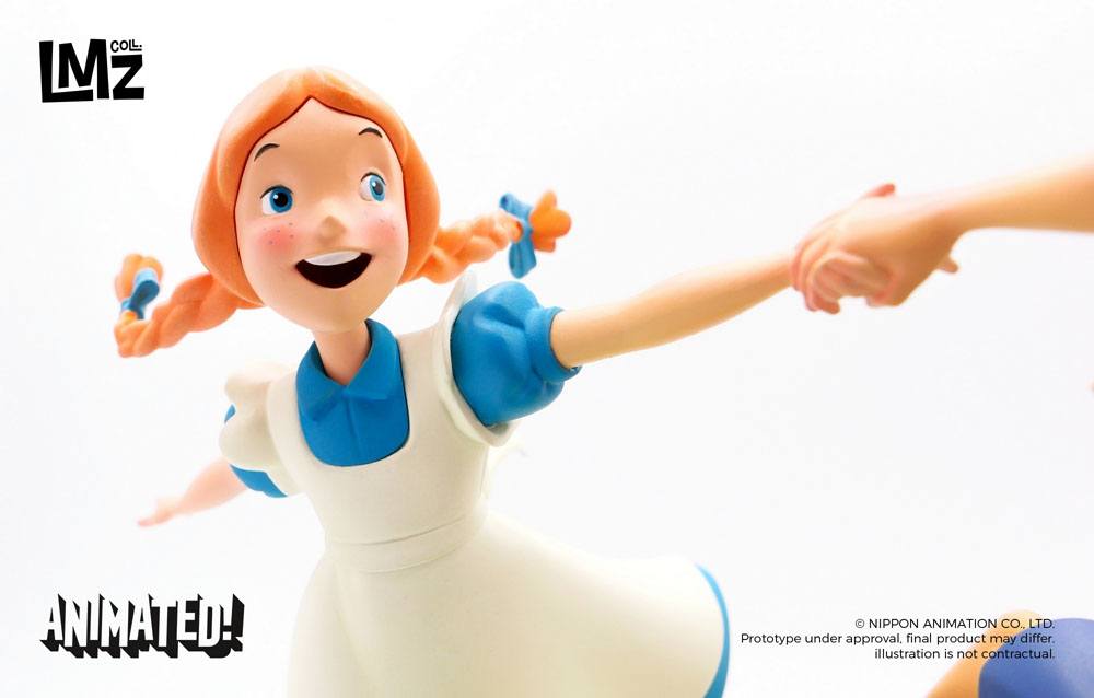 The Adventures of Tom Sawyer Animated! Statue Tom Huck & Becky LMZ Collectibles