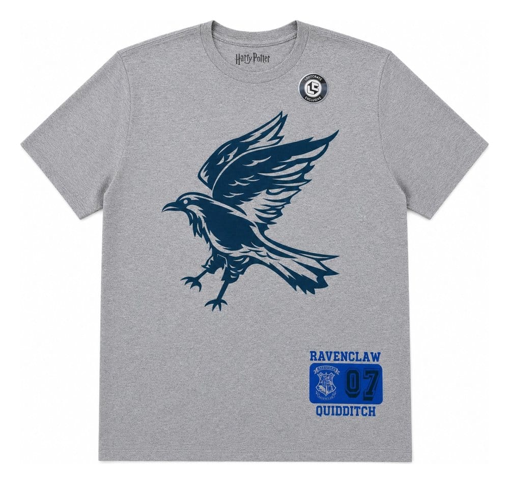 Harry Potter T Shirt Ravenclaw 07 Quidditch Eagle Size XL CID