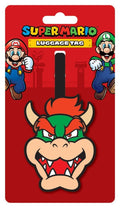Super Mario Luggage Tag Bowser Pyramid International