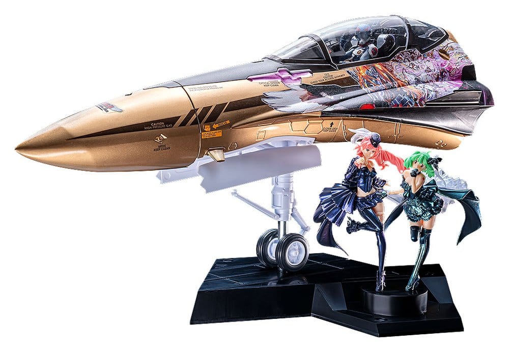 Macross Frontier Plastic Model Kit PLAMAX MF 98 minimum factory Fighter Nose Collection YF 29 GALAXY SET Max Factory