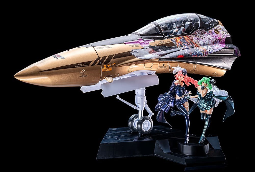 Macross Frontier Plastic Model Kit PLAMAX MF 98 minimum factory Fighter Nose Collection YF 29 GALAXY SET Max Factory