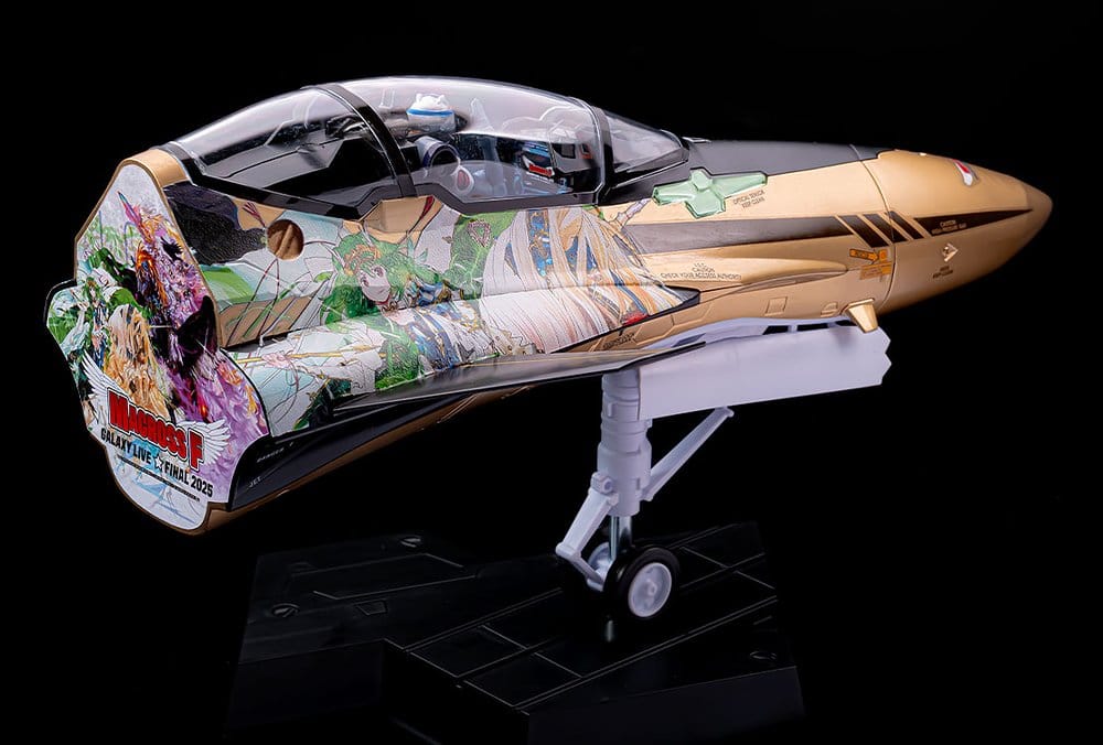 Macross Frontier Plastic Model Kit PLAMAX MF 98 minimum factory Fighter Nose Collection YF 29 GALAXY SET Max Factory