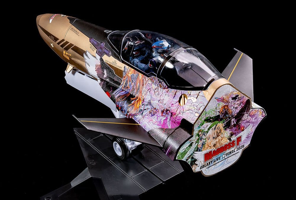 Macross Frontier Plastic Model Kit PLAMAX MF 98 minimum factory Fighter Nose Collection YF 29 GALAXY SET Max Factory