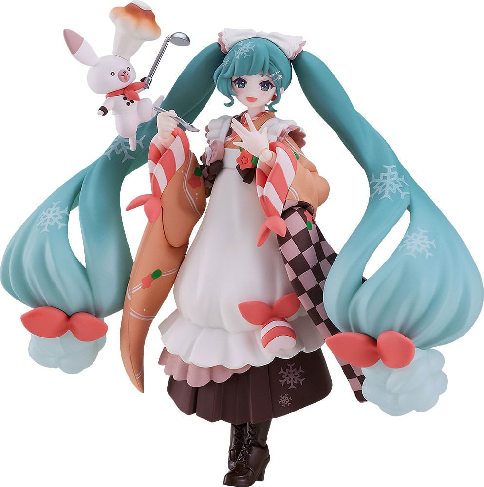 Character Vocal Series 01 Hatsune Miku Figma Action Figure Snow Miku Winter Delicacy Ver. Max Factory