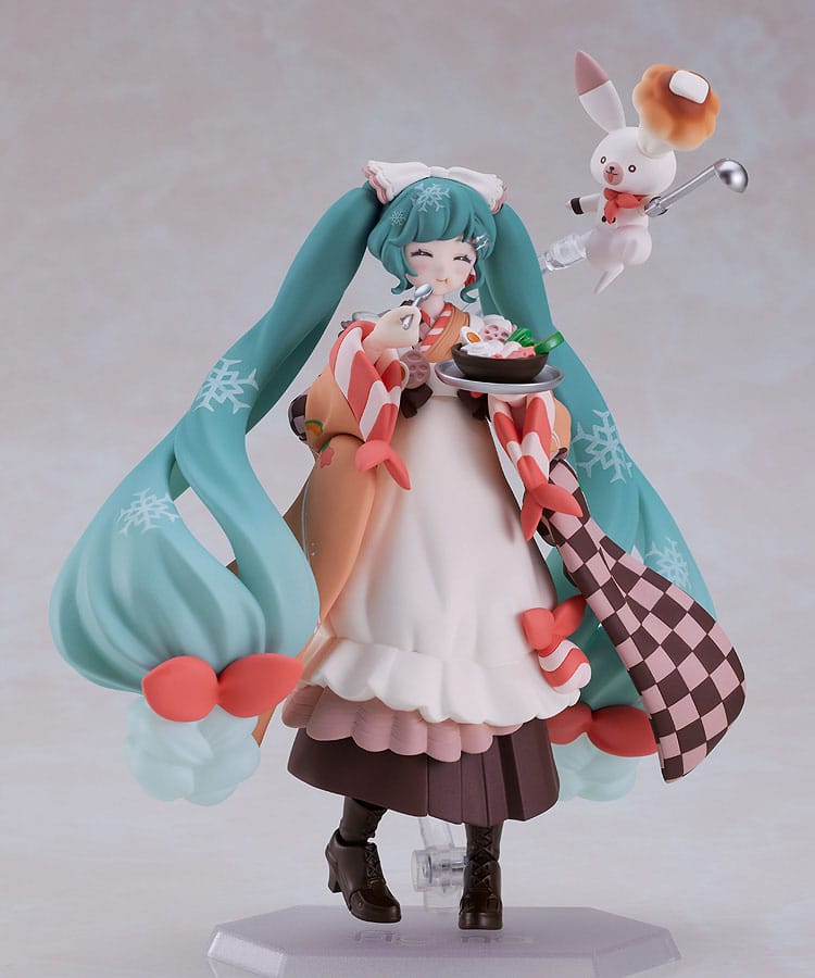 Character Vocal Series 01 Hatsune Miku Figma Action Figure Snow Miku Winter Delicacy Ver. Max Factory