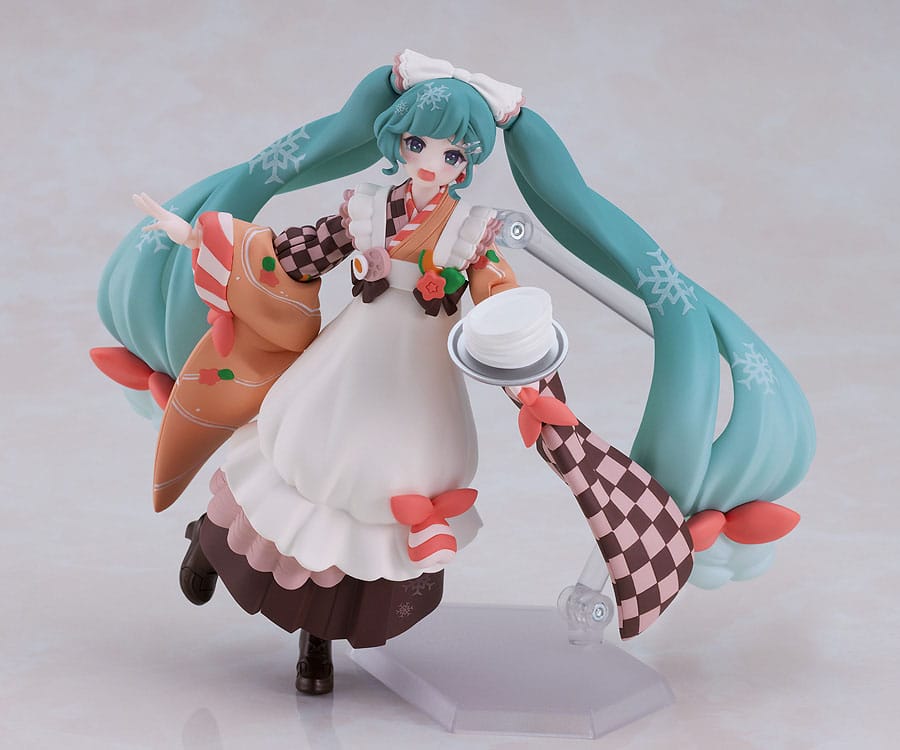 Character Vocal Series 01 Hatsune Miku Figma Action Figure Snow Miku Winter Delicacy Ver. Max Factory