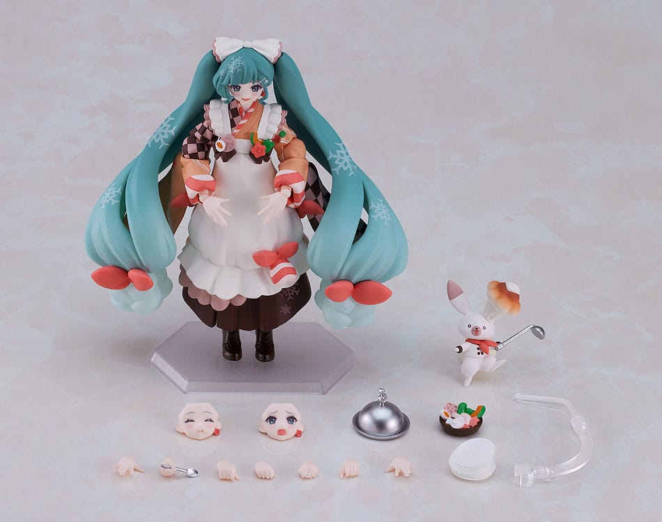 Character Vocal Series 01 Hatsune Miku Figma Action Figure Snow Miku Winter Delicacy Ver. Max Factory