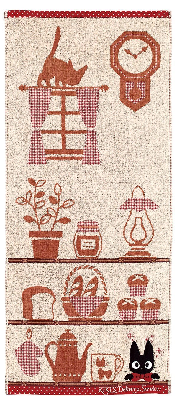 Kiki's Delivery Service Towel Jiji Shelf Marushin