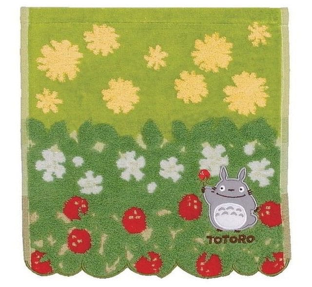 My Neighbor Totoro Mini Towel Flowers & Stawberries Marushin