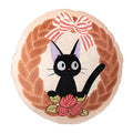 Kiki's Delivery Service Pillow Jiji Bread Wreath Marushin