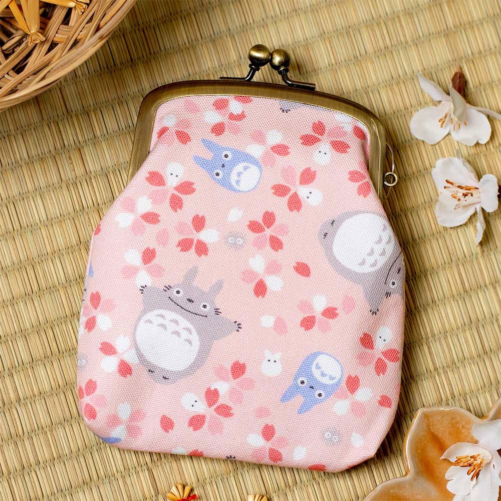 My Neighbor Totoro Coin Purse Totoro Cherry Blossoms Marushin