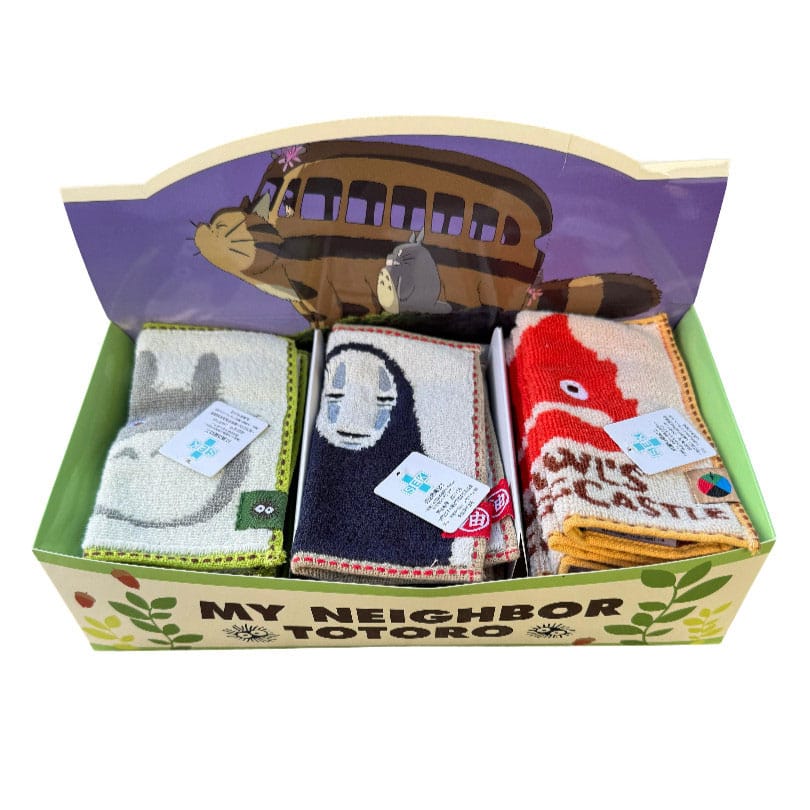 Studio Ghibli Mini TowelsDisplay 10 Marushin