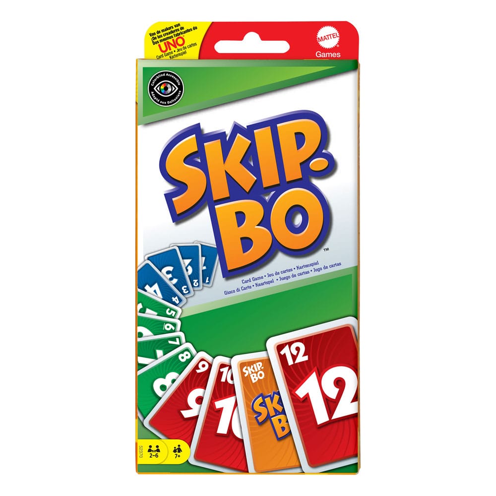 Skip Bo Card Game Mattel