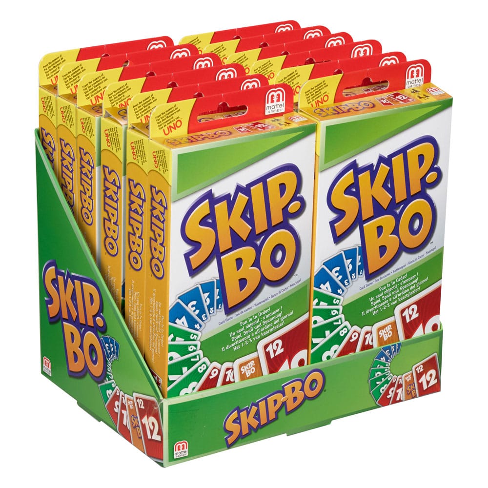 Skip Bo Card Game Mattel