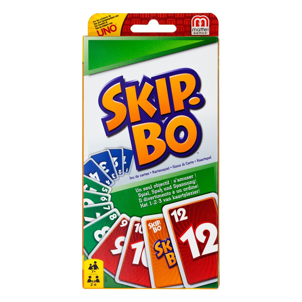 Skip Bo Card Game Mattel