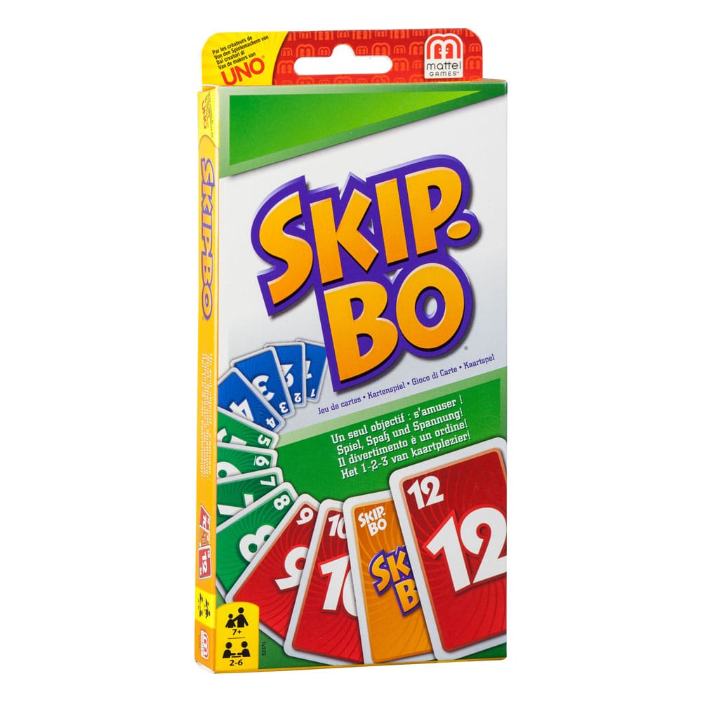 Skip Bo Card Game Mattel