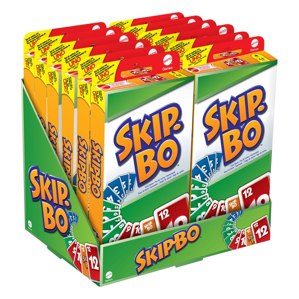 Skip Bo Card Game Mattel